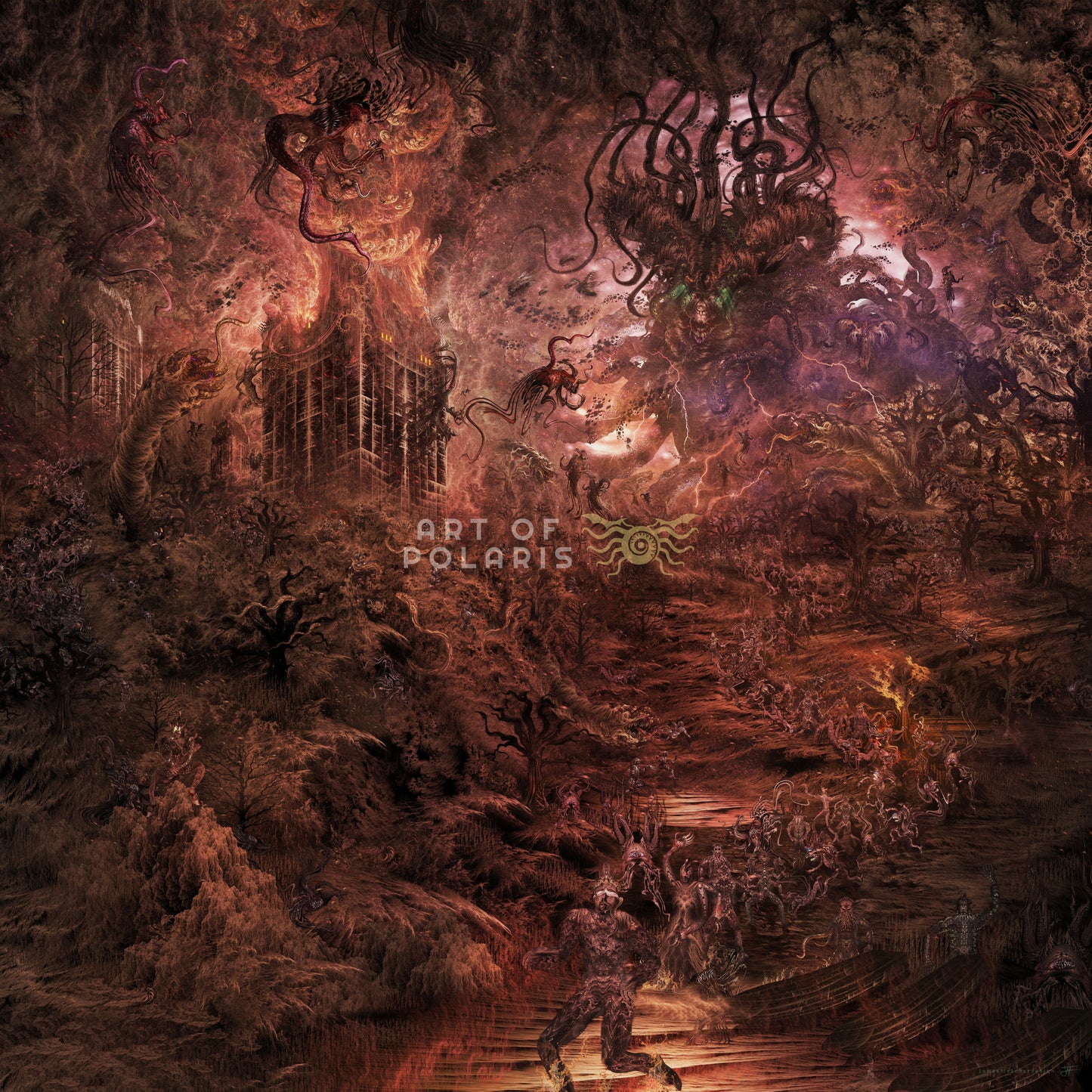 Fractal Shub-Niggurath | Decorative Tapestry