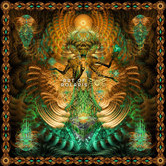 The Golden Goddess | Decorative Tapestry